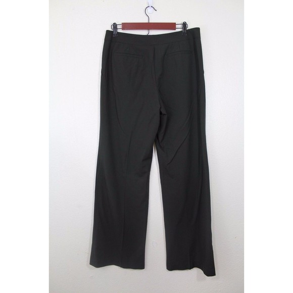 Lafayette 148 Womens 6 Black Lightweight Wool Trouser Pants Stretch Career‎ - Picture 2 of 8